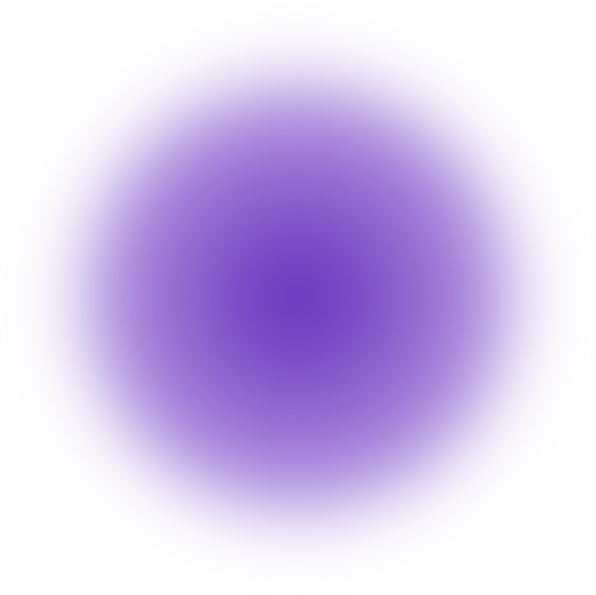 Blue circle blur element