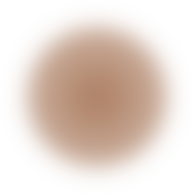 Brown circle blur element
