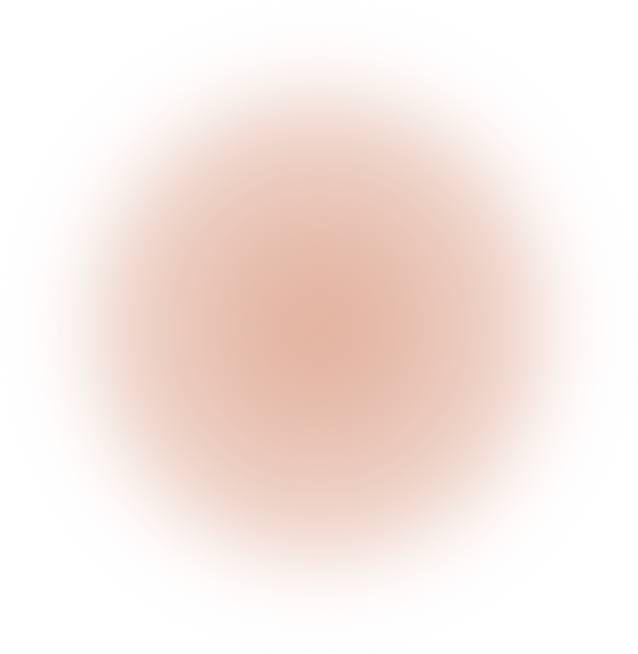 Orange circle blur element