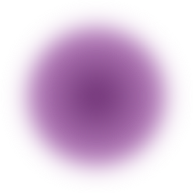 Purple circle blur element